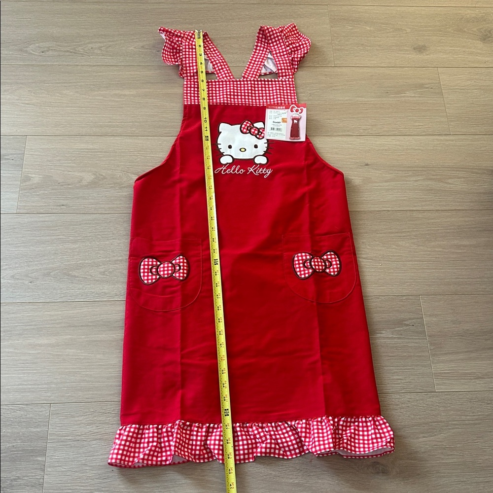 NWT Hello Kitty Gingham Apron - Picture 7 of 9